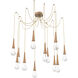 Raindrop 12 Light 13.60 inch Pendant