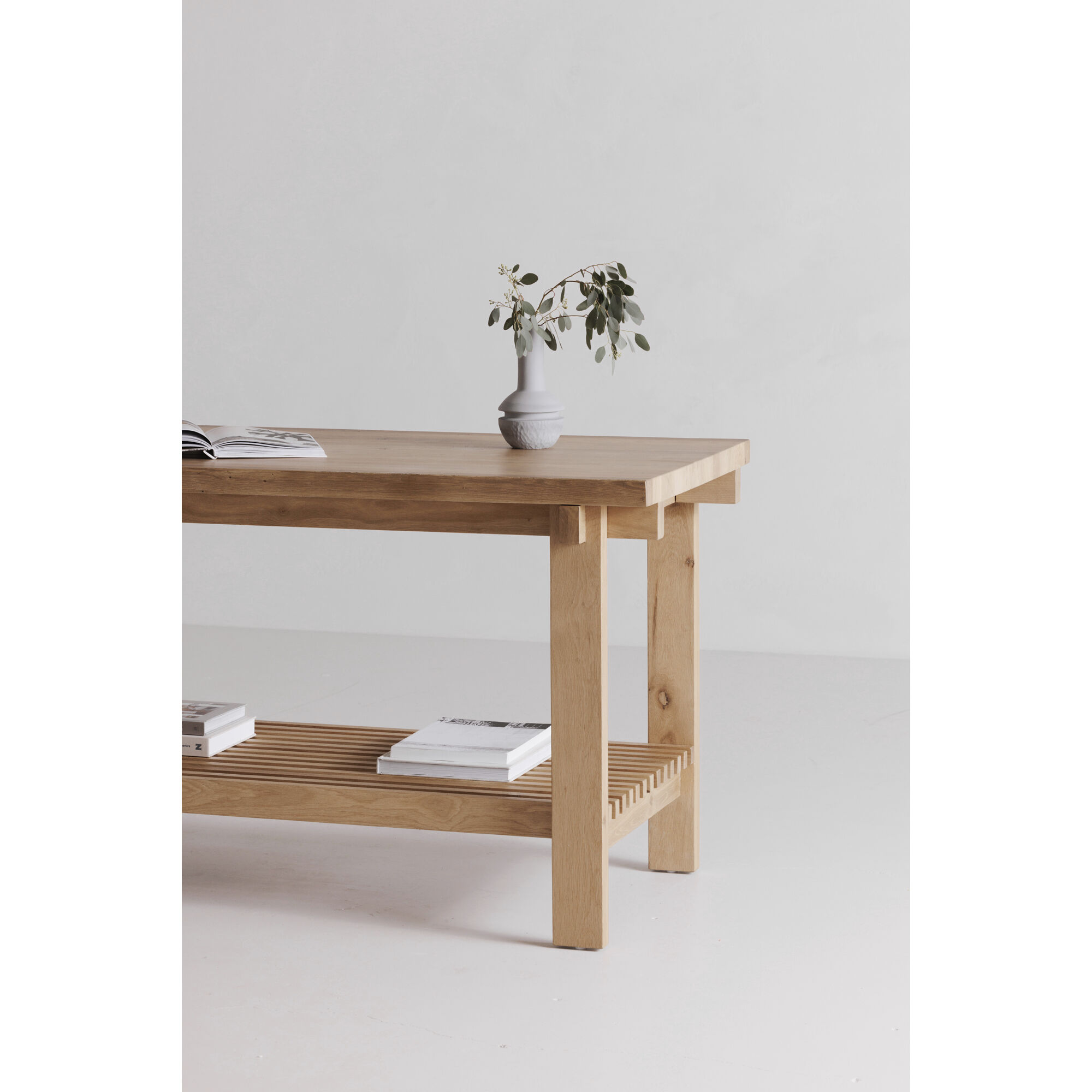 August Natural Counter Table, Small