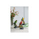 Macaw Brown and Multi-Color Accent Décor, Set of 3