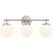 Ortesa 3 Light 24 inch Brushed Nickel Vanity Wall Light