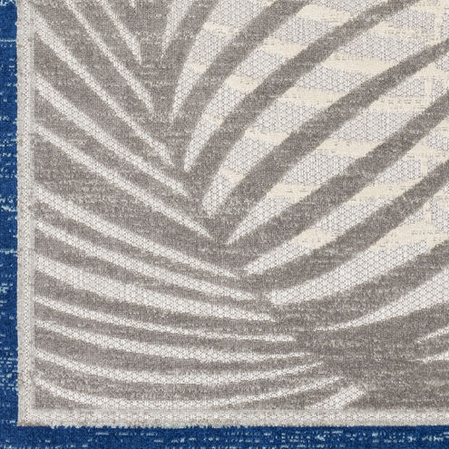 Big Sur 67 X 51 inch Blue Outdoor Rug in 4 X 6, Rectangle