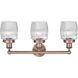 Colton 3 Light 24 inch Antique Copper Bath Vanity Light Wall Light
