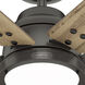Gravity 60 inch Noble Bronze with Golden Maple Blades Ceiling Fan
