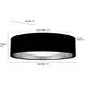 Rosata LED 16 inch Burnished Gold Indoor Flushmount Ceiling Light