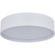 Snare LED 10 inch Matte White Flush Mount Ceiling Light