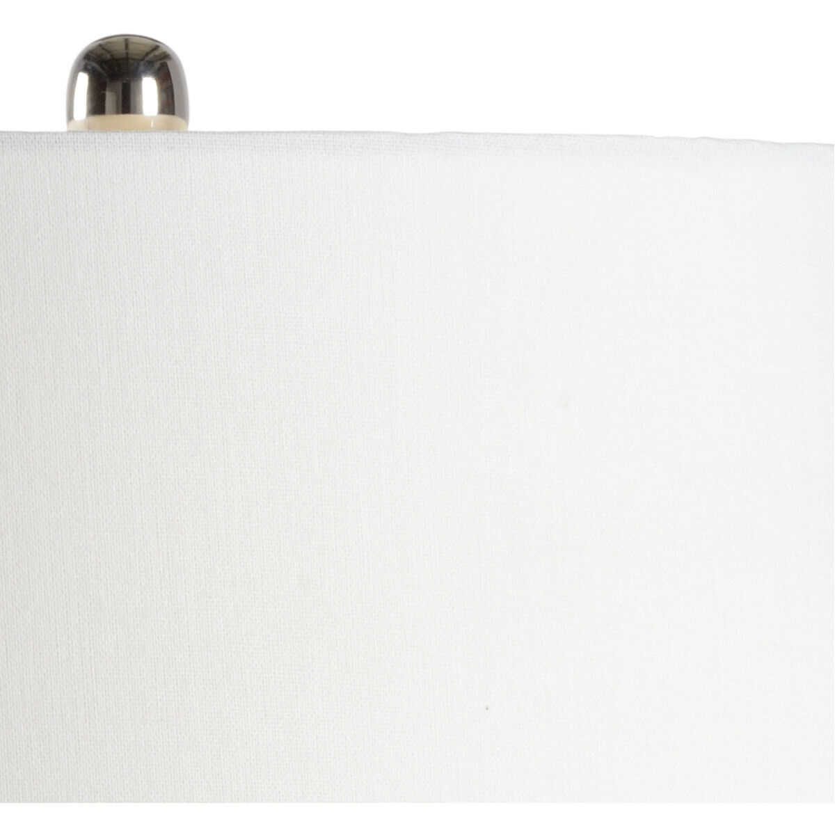 MarketPlace 29 inch 100 watt White/Gray Glaze Table Lamp Portable Light
