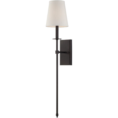 Monroe 1 Light 6.75 inch Classic Bronze Wall Sconce Wall Light, Essentials