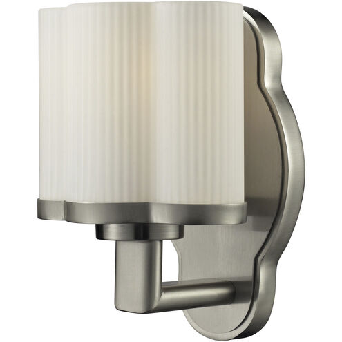 Joshua 1 Light 6 inch Satin Nickel Vanity Light Wall Light