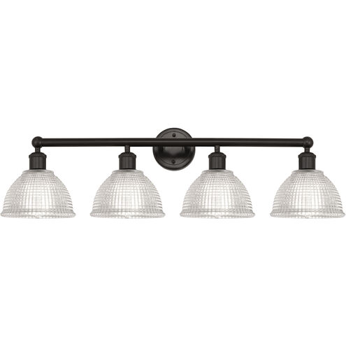 Edison Arietta 4 Light 35 inch Oil Rubbed Bronze Bath Vanity Light Wall Light
