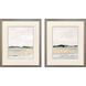 Propac Blue and Beige and Neutral and Multi Framed Art, Propac