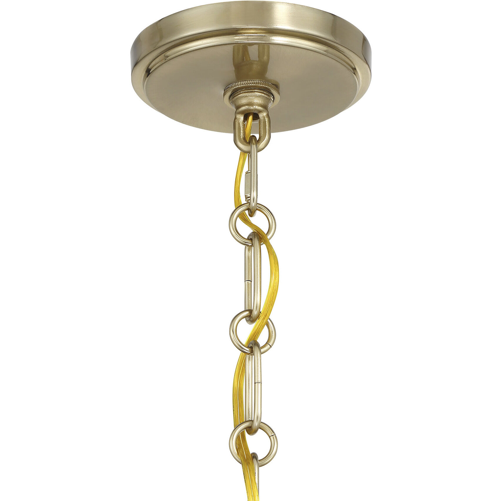 Irina 4 Light 18 inch Noble Brass Chandelier Ceiling Light