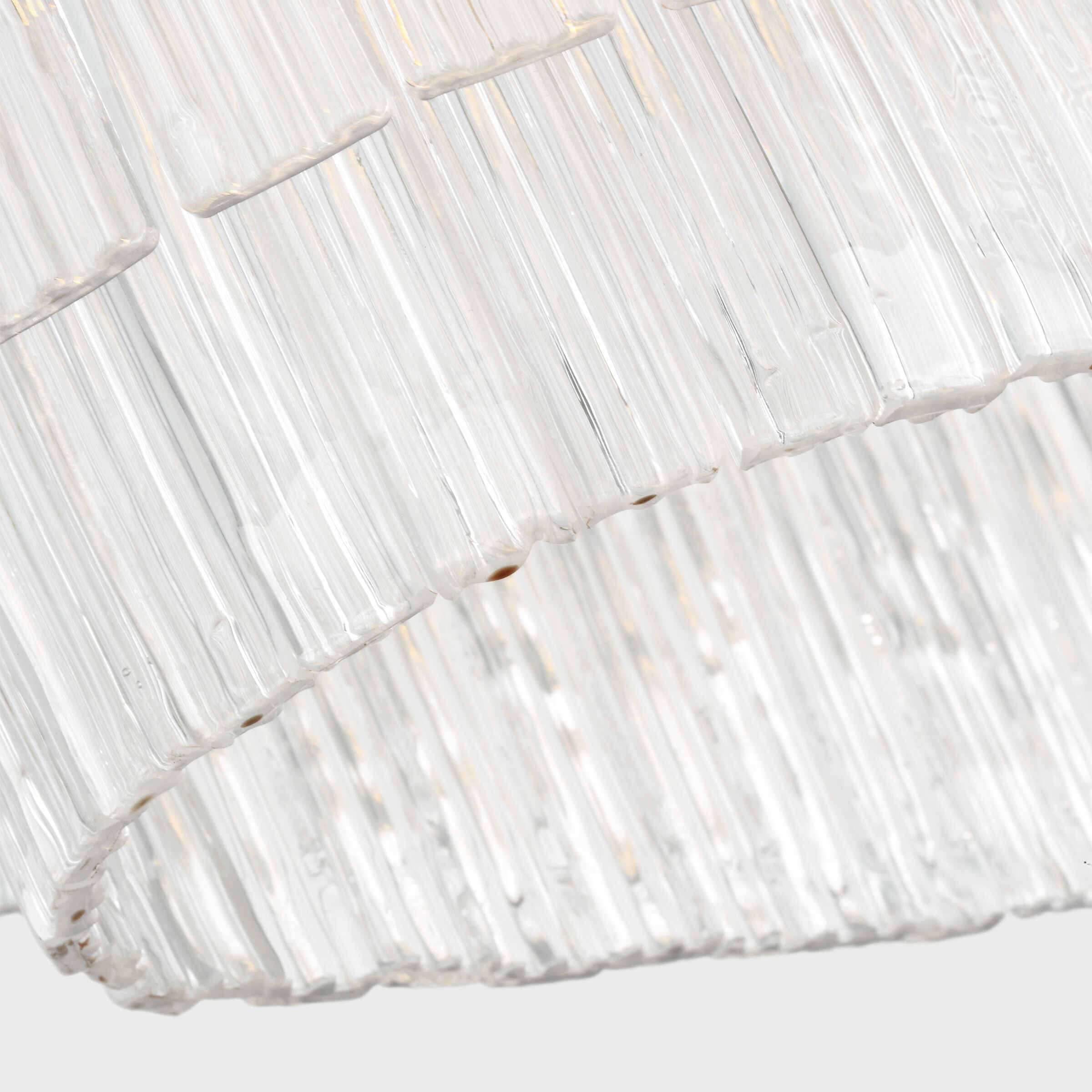 Ian K. Fowler Maderno LED 54.5 inch Hand-Rubbed Antique Brass Linear Chandelier Ceiling Light