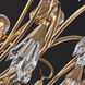 Tulipani 6 Light 28 inch Winter Brass Chandelier Ceiling Light
