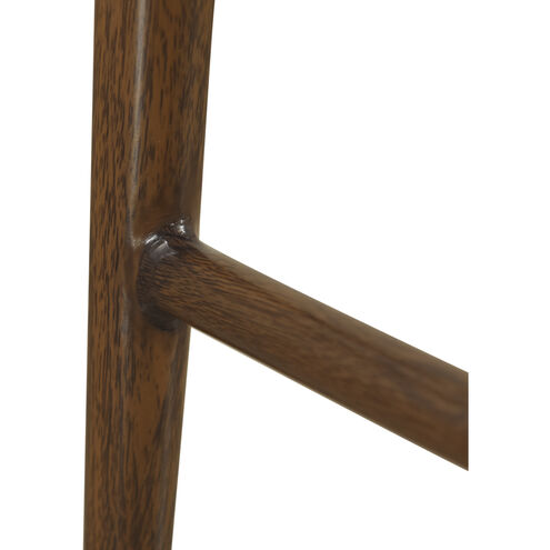 Joshua 35.4 inch Walnut and Cream Counter Stool