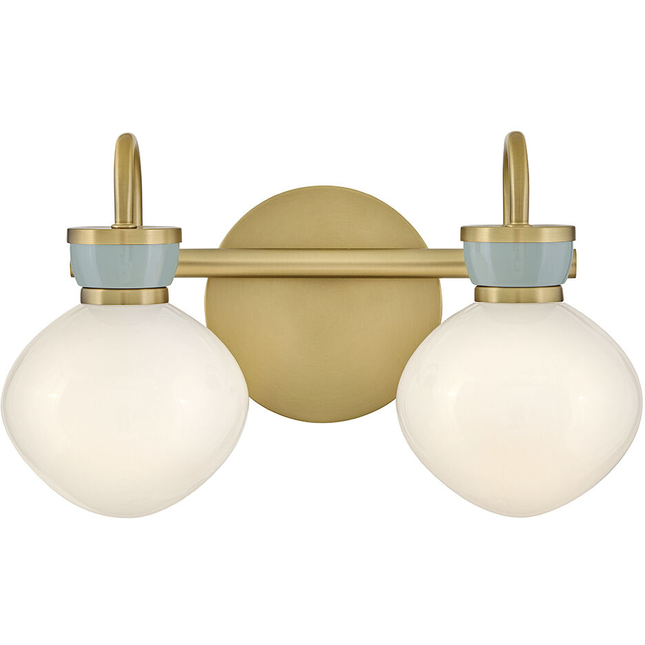 Lucy 2 Light 15.50 inch Bathroom Vanity Light
