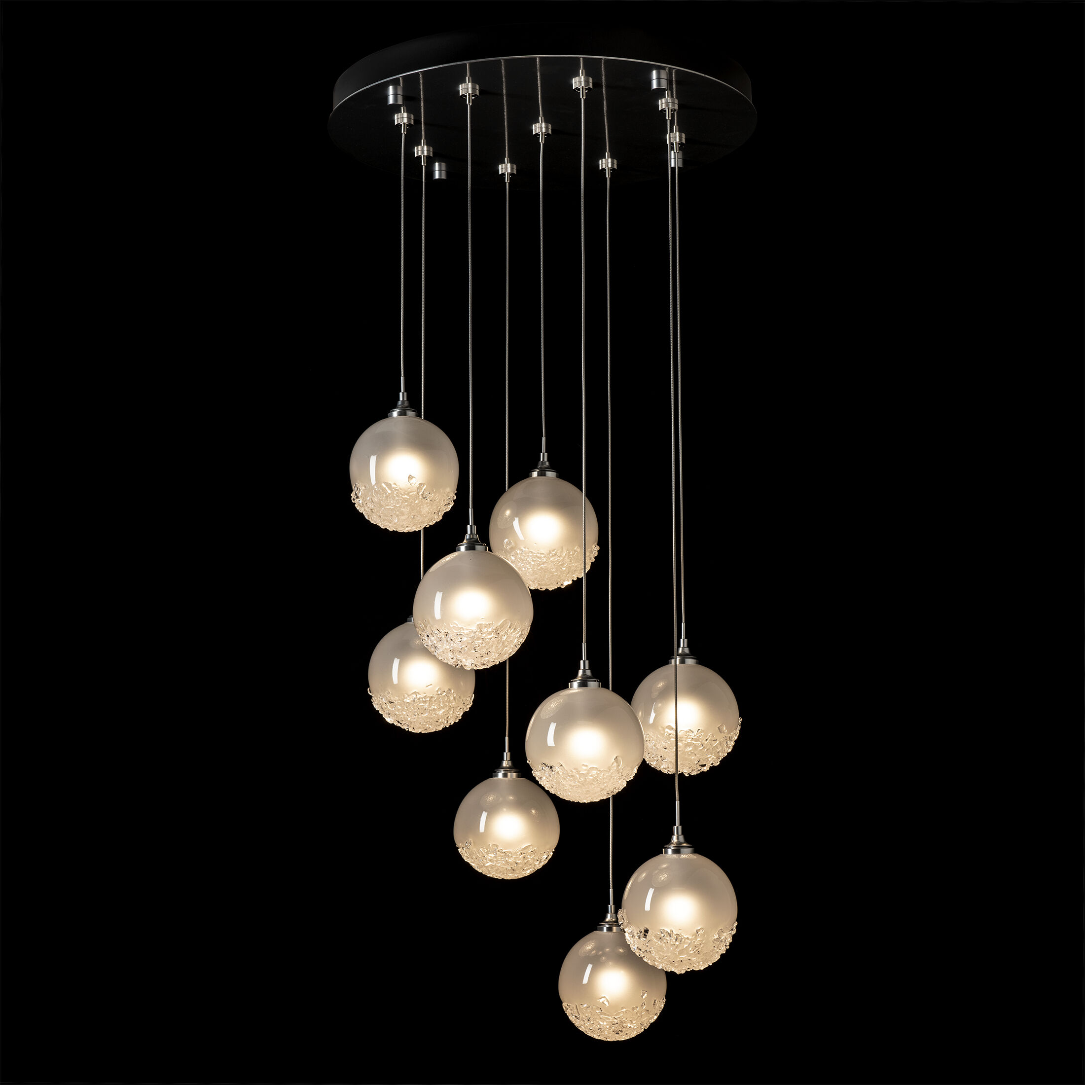 Fritz 9 Light 20.5 inch Sterling Pendant Ceiling Light