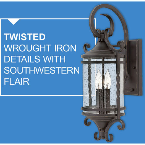 Casa Outdoor Wall Mount Lantern, Medium