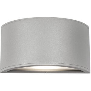 Olympus LED 5.38 inch Black with Gray Exterior Wall Sconce
