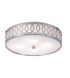 Balboa 4 Light 16 inch Polished Chrome Flushmount Ceiling Light