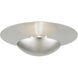 Ventura 2 Light 15 inch Brushed Nickel Semi-Flush/Wall Sconce Ceiling Light, Large