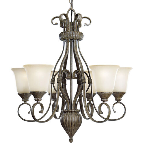 Maison Orleans 6 Light 25 inch Fieldstone Chandelier Ceiling Light