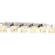 Lumenaria LED 56 inch Brushed Nickel Bath Bar Wall Light in 4200 Lm LED, Oval