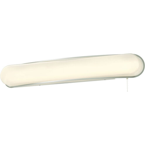 Curve Wall Light in Satin Nickel