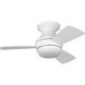 Ikon 32 inch Matte White Ceiling Fan