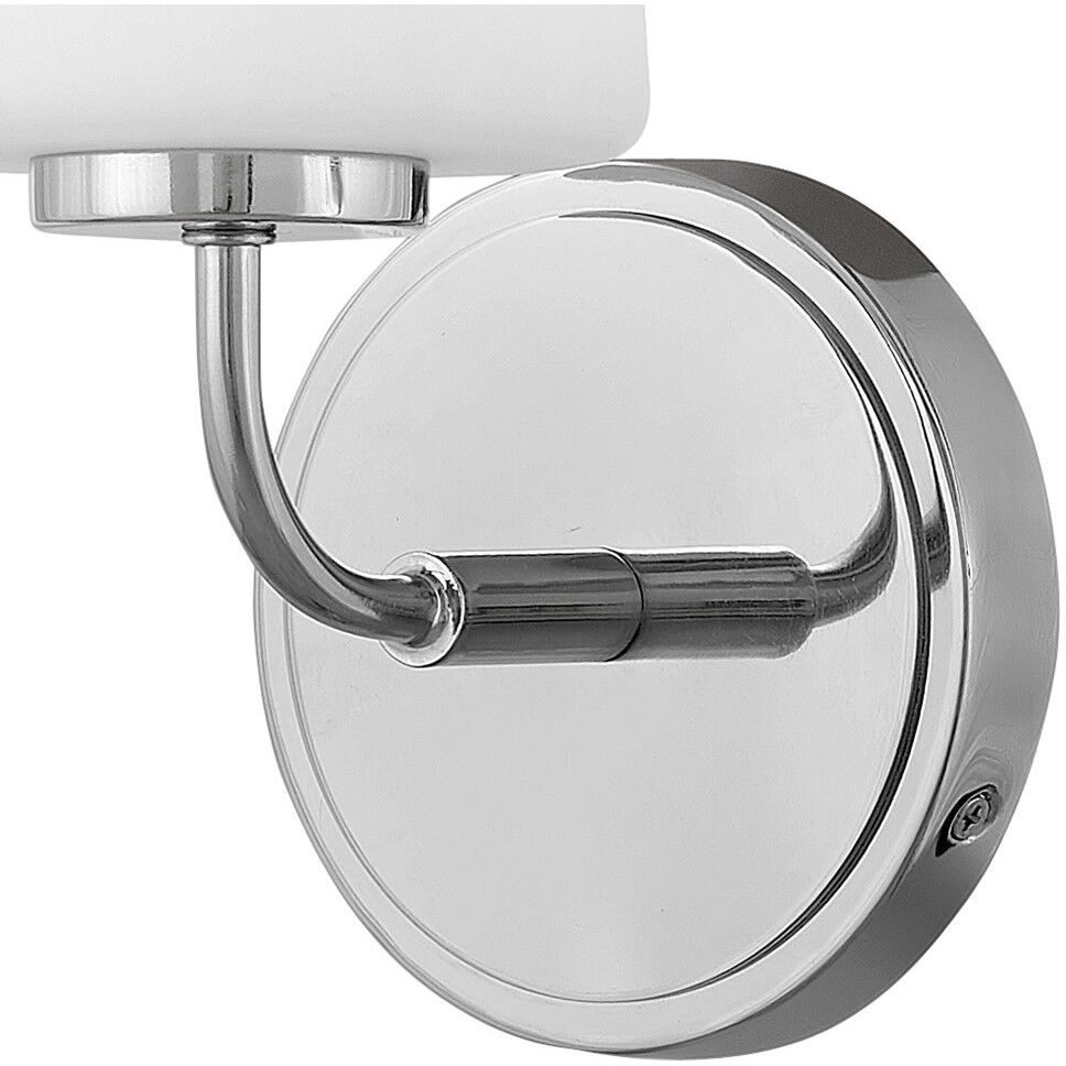 Kline LED 6.75 inch Chrome Bath Light Wall Light