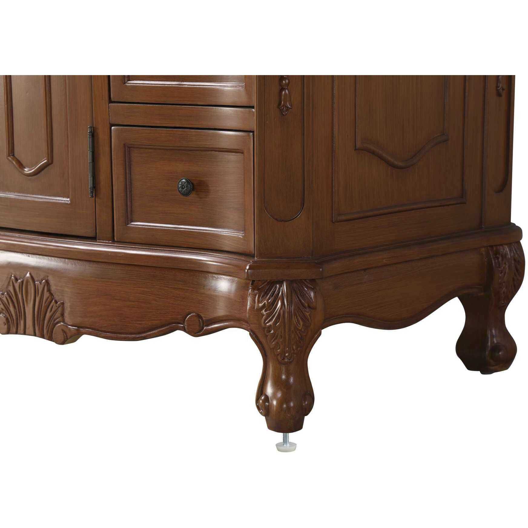 Danville 36 X 36 inch Teak Bathroom Vanity Cabinet