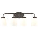 Winslow 4 Light 28 inch Oil Rubbed Bronze Vanity Light Wall Light