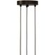 Javier 3 Light 10.5 inch English Bronze Multi-Port Chandelier Ceiling Light