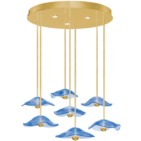 Embark 10 Light 43 inch Gold Pendant Ceiling Light