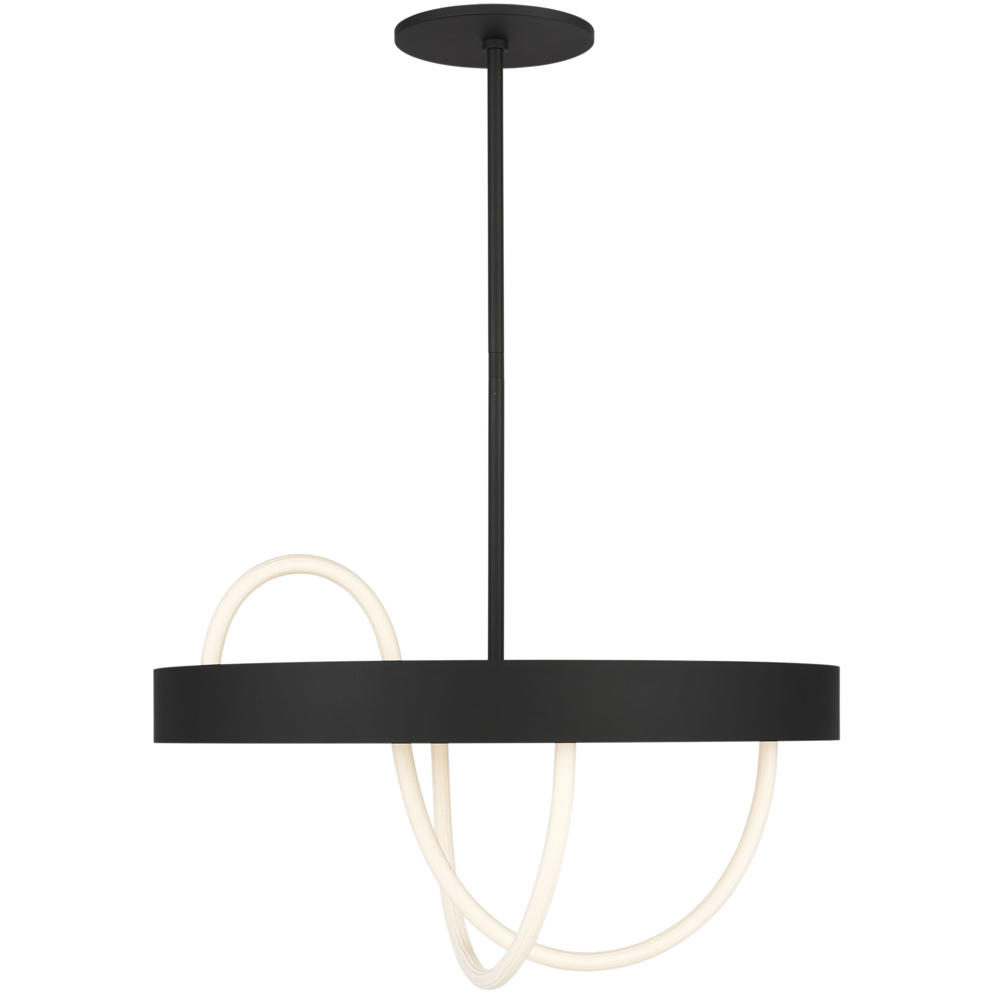 Sean Lavin Uneri LED 28.3 inch Nightshade Black Chandelier Ceiling Light