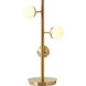 Canada 24 inch 40.00 watt Brass Table Lamp Portable Light