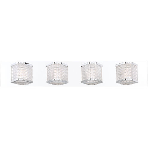 Belgroue LED 28 inch Chrome Vanity Light Wall Light
