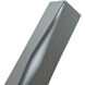 Omega LED 5 inch Matte Black ADA Wall Sconce Wall Light