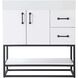 Caroline 32 X 34 inch White Bathroom Vanity Cabinet