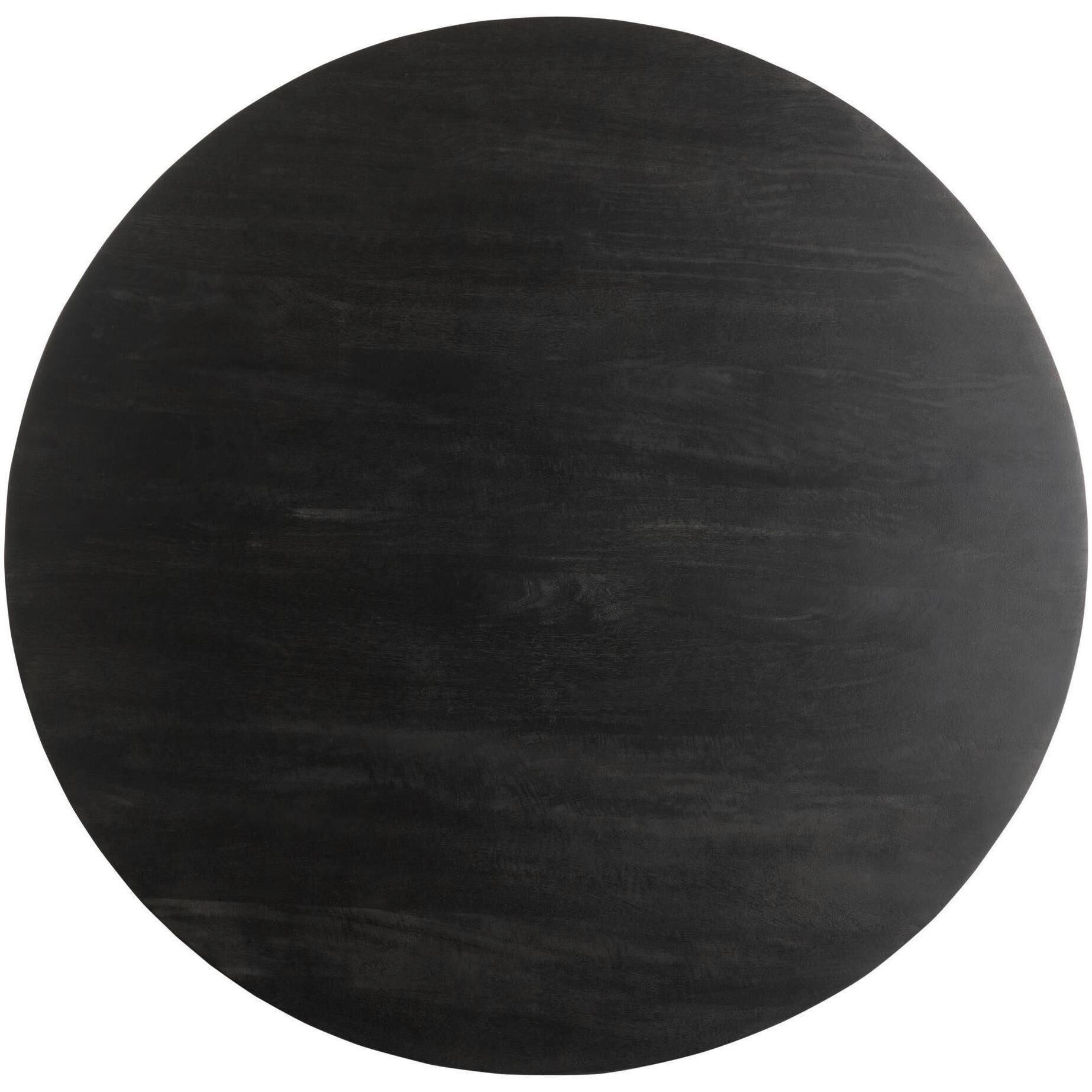 Maddock 60 inch Ebony and Gray Dining Table