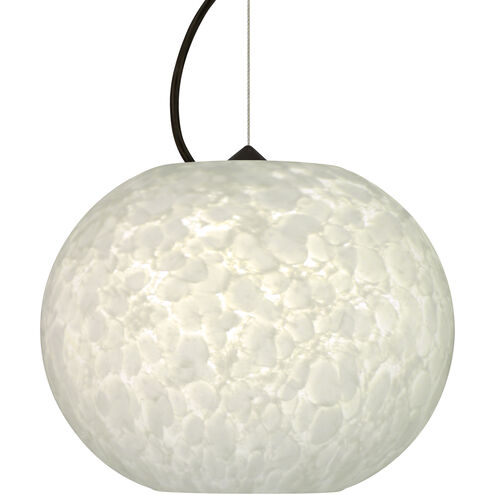 Luna 1 Light Black Cable Pendant Ceiling Light