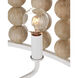 Holcroft 6 Light 32.25 inch Sugar White Chandelier Ceiling Light