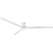 Spitfire LED Matte White Fan Light