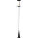 Sheridan 1 Light 116.5 inch Black Outdoor Post Mounted Fixture