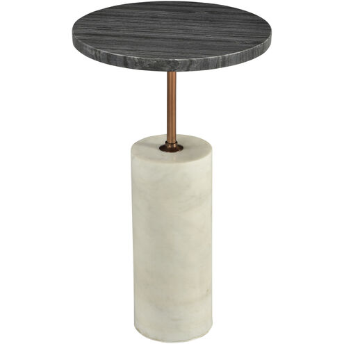 Dusk 20 X 12 inch Black Accent Table