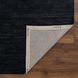 Kirti 90 X 63 inch Dark Grey Rug in 5 x 7