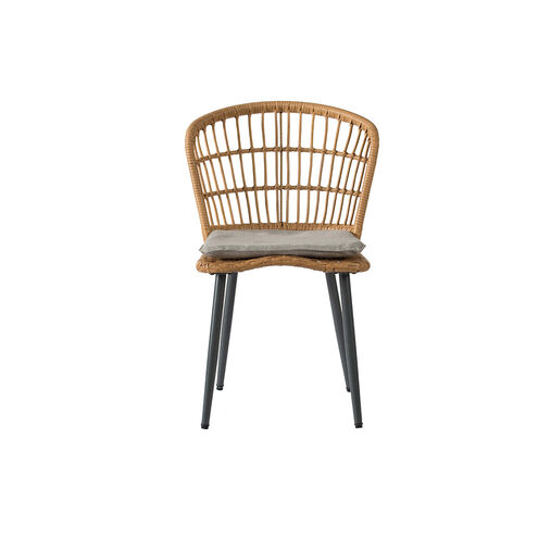 Wicker Black/Natural Dining Chair