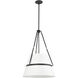Alora Mood Oliver Pendant Ceiling Light in Matte Black