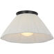 Amber Lewis Bradley LED 18 inch Bronze Flush Mount Ceiling Light