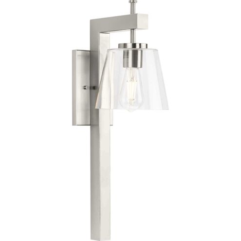 Saffert 1 Light 10 inch Brushed Nickel Wall Bracket Wall Light, Design Series