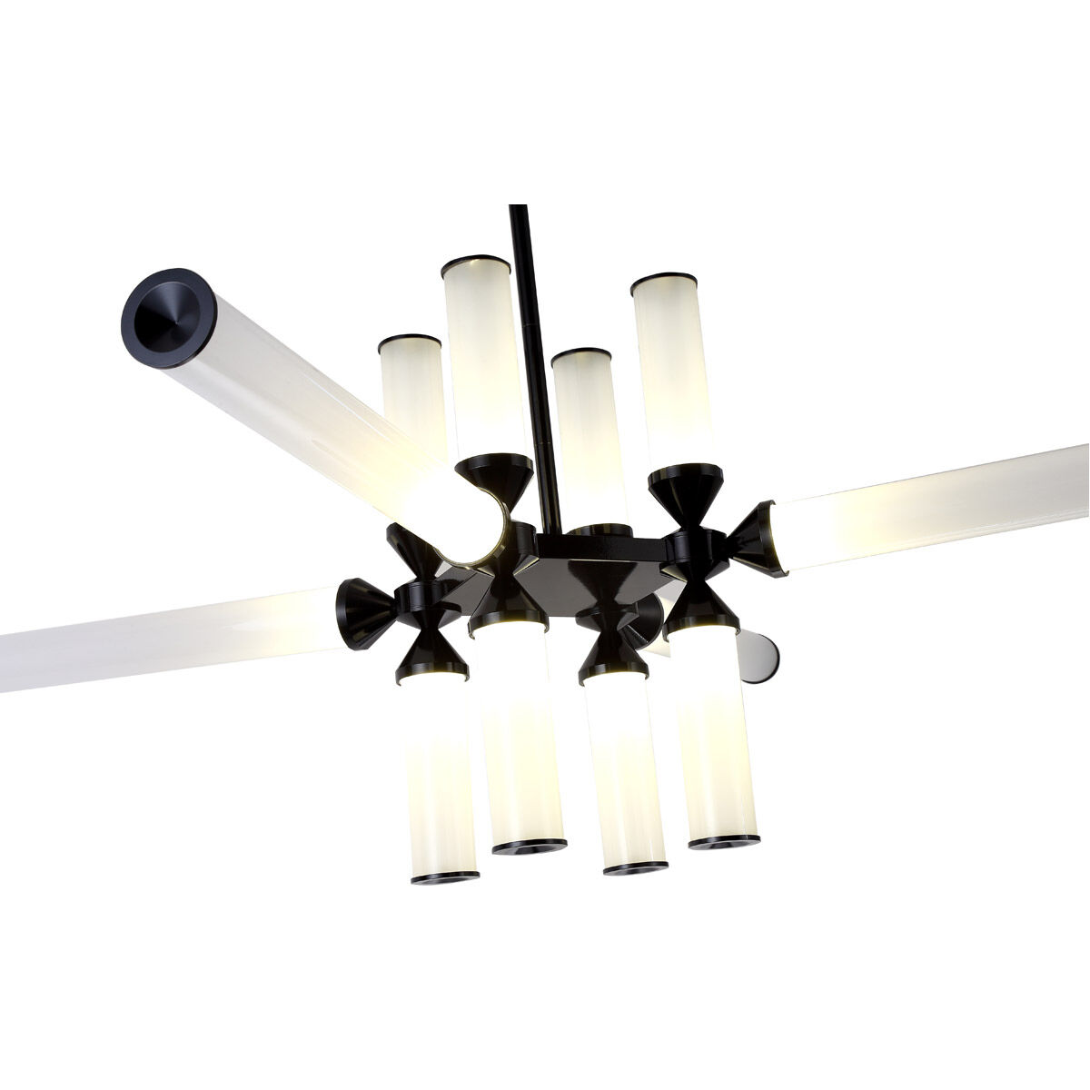 Canada LED 45 inch Black LED Chandelier Ceiling Light